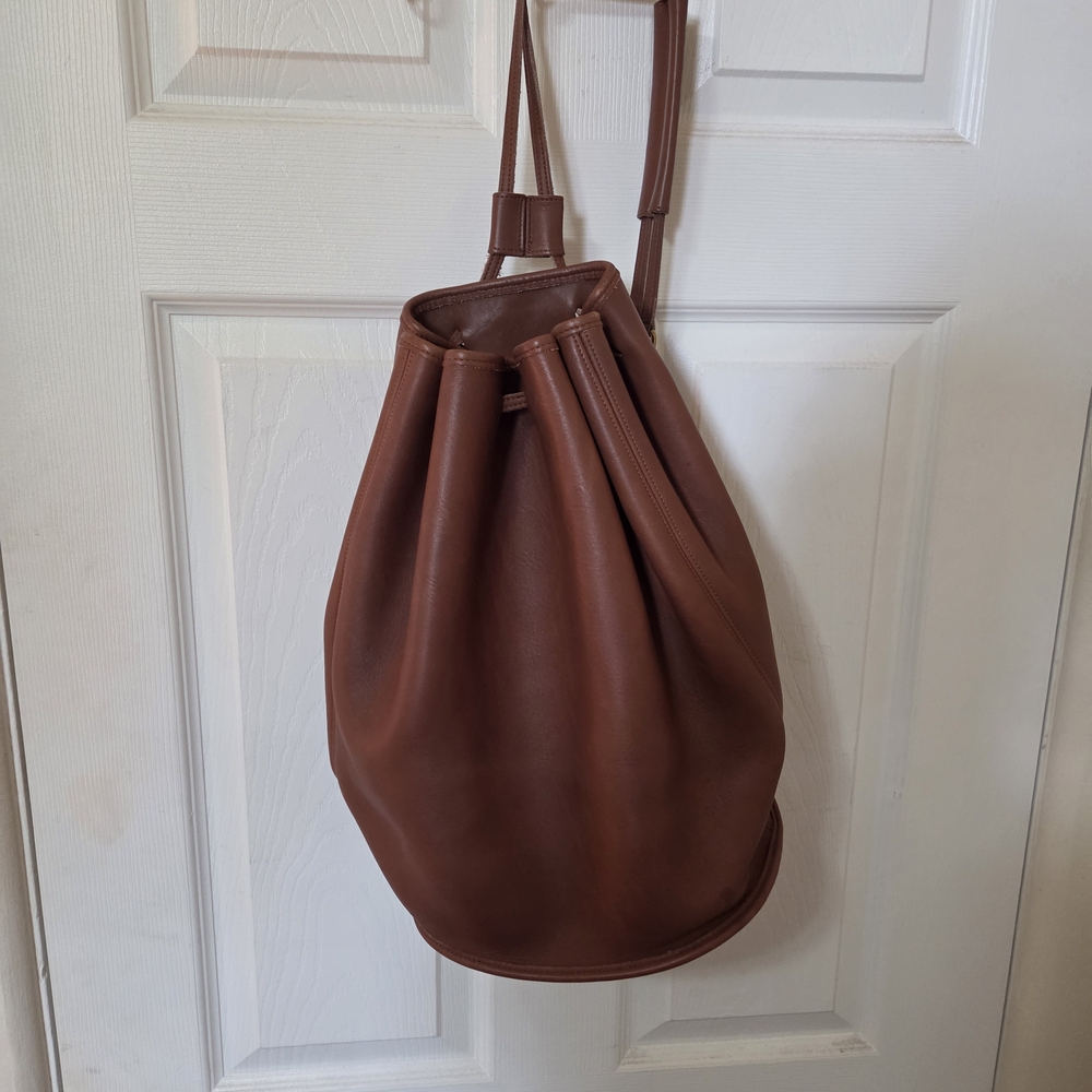 Coach Tan Leather Bag